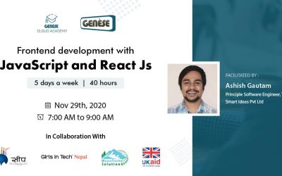 Front End Development using JavaScript and ReactJS