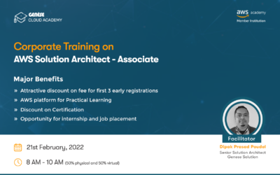 Corporate Training on  AWS Solution Architect – Associate